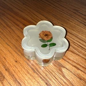 Resin Roses Jewelry Box - used